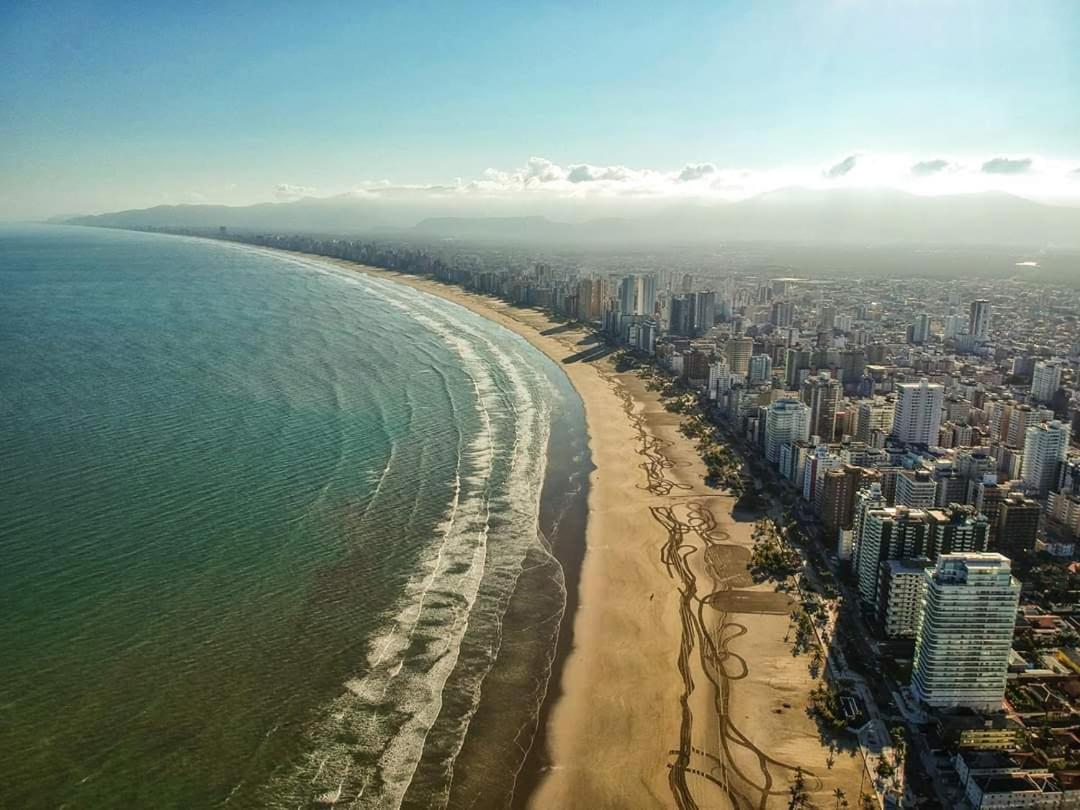 Apto 2Dorm Wifi 150M Da Praia Aviacao Praia Grande 1Vaga Estac Veja Todas Fotos Kültér fotó
