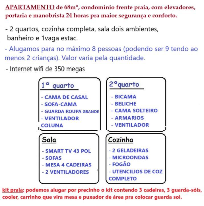 Apto 2Dorm Wifi 150M Da Praia Aviacao Praia Grande 1Vaga Estac Veja Todas Fotos Kültér fotó