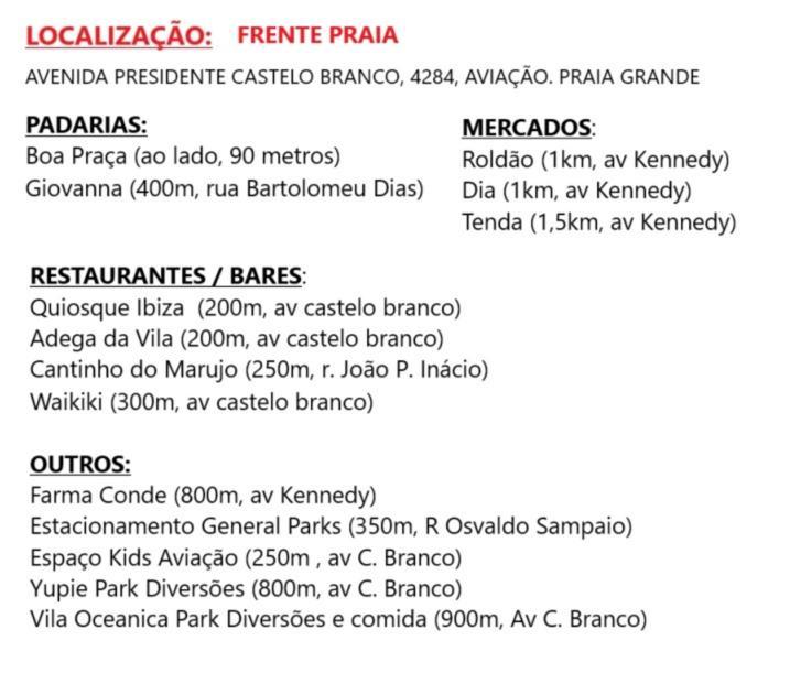 Apto 2Dorm Wifi 150M Da Praia Aviacao Praia Grande 1Vaga Estac Veja Todas Fotos Kültér fotó